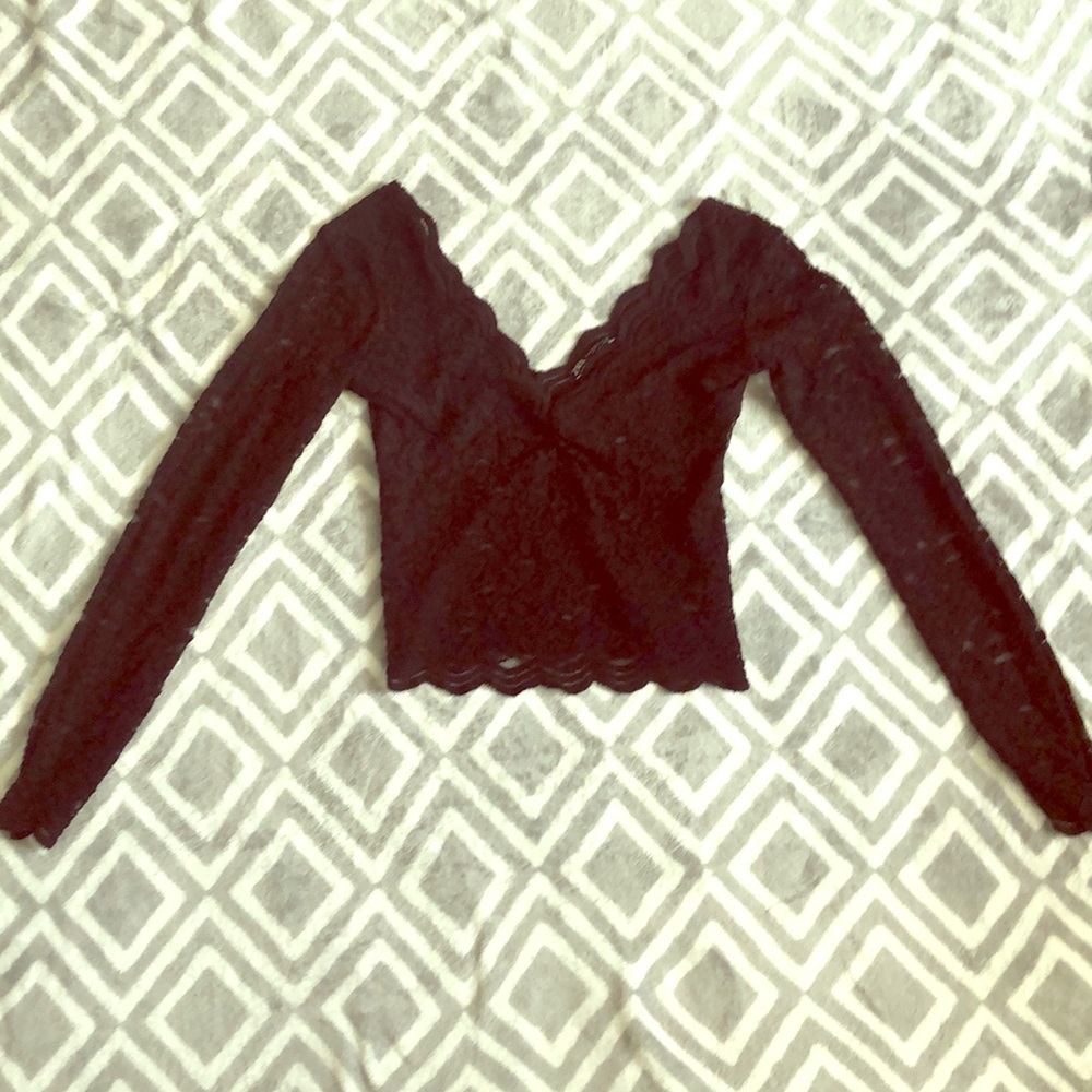Zara Lace Crop Top